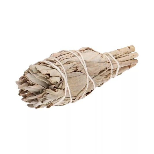 Smudge stick - witte salie in bloemvorm