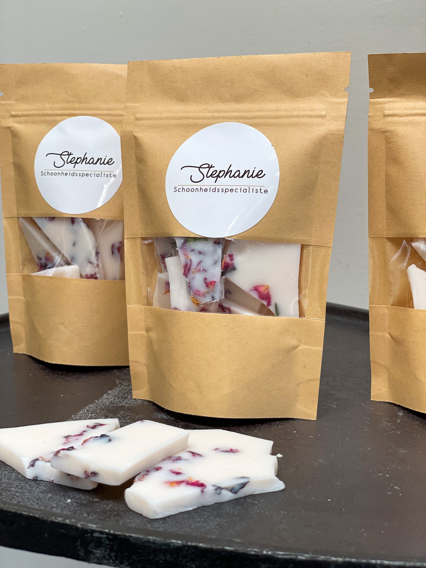 Wax Melts 50g - Rozenblaadjes & Sandelwood